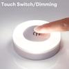 Led Touch Night Light Wireless Magnetic Suction Usb Charging Wardrobe Cabinet Light Bedside