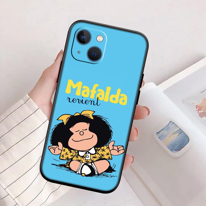 M-Mafalda Phone Case for Samsung Galaxy S20 S21 S22 Ultra FE + Plus A21S A22 A24 A25 A26 A30 A30S A31