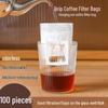 Hanging Ear Disposable Coffee Filter Bags - Hand Pour Paper Mesh for Coffee Grounds