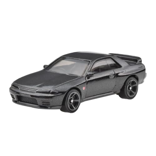 Hot Wheels Базовый автомобиль Nissan Skyline GT-R (БНР32) Игрушечный мини-автомобиль для детей от 3 лет и старше, черный JFN59