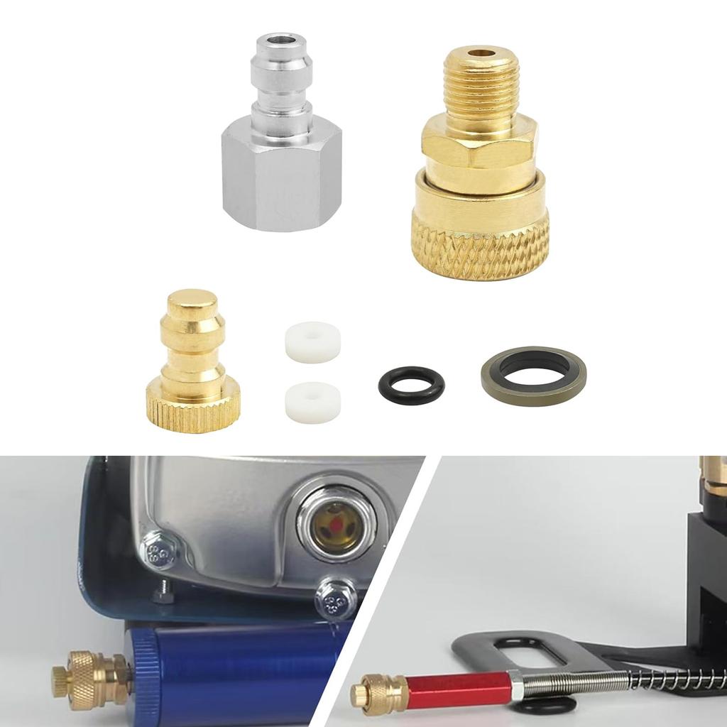 Многоцелевой быстроразъемный фитинг 1/8 дюйма BSP, домашний аксессуар для пневматических винтовок и оборудования для пейнтбола