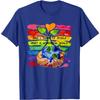 Wonderful World Earth Day Graphic Cotton T-Shirt Casual Short Sleeve Crewneck Tee