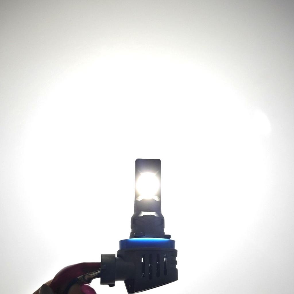 2 Pcs H8 LED Bulbs 9V-32V CANBUS CSP 8000lm Strong White Off-Road