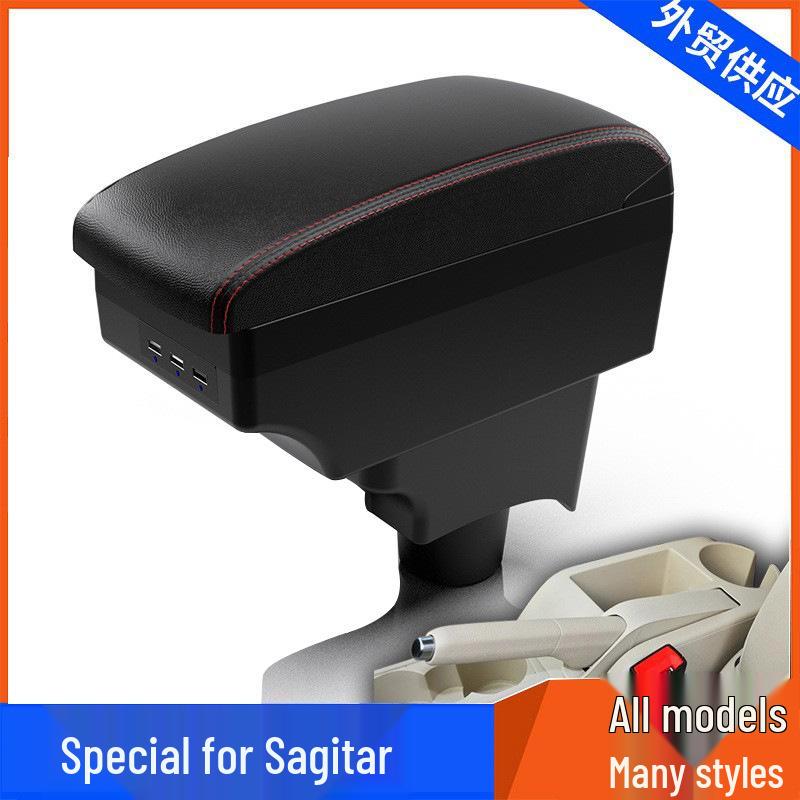 Old Sagitar/Golf 6 Center Console Armrest Box Storage Organizer