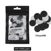 Black Sanding Paper Dics For Manicure Pedicure Nail Polishing Foot Callus File Replacement Sandpaper