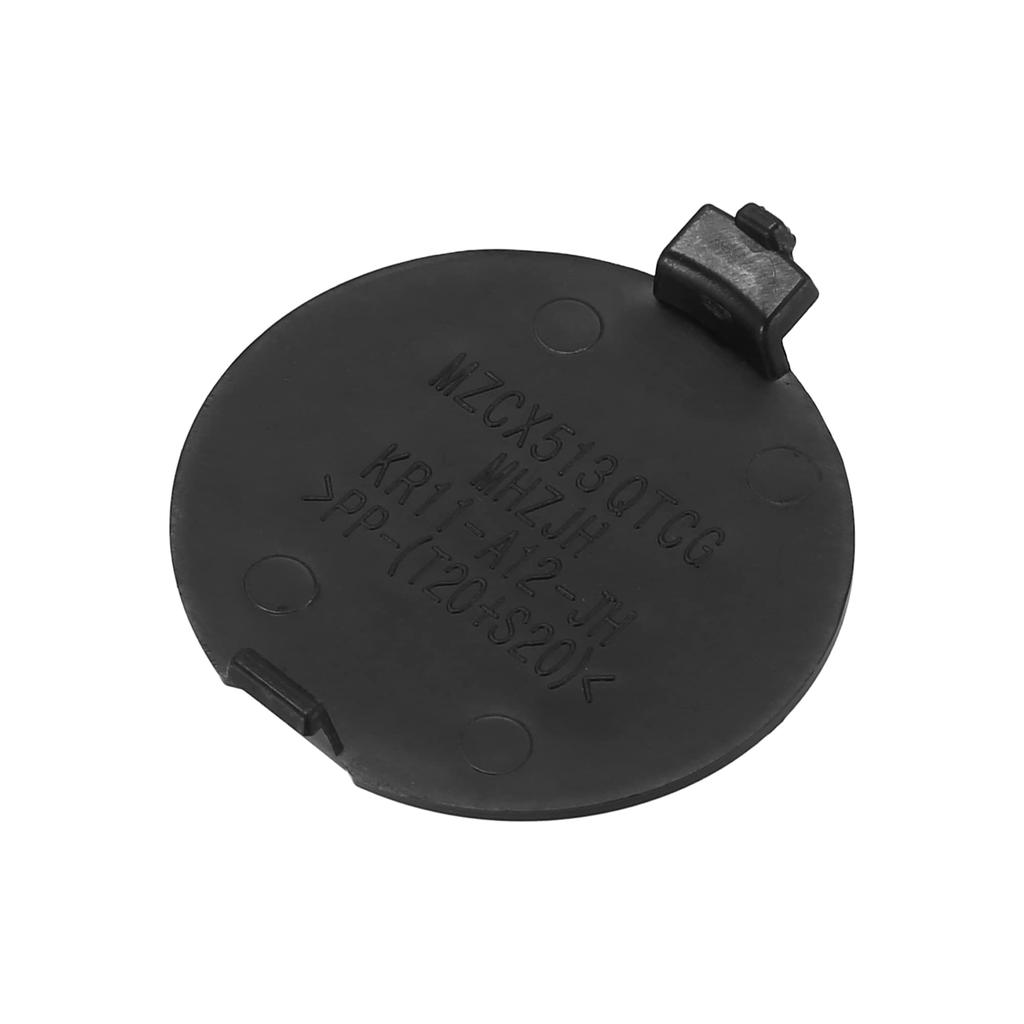 X AUTOHAUX Крышка буксировочной проушины Заглушка Буксировочный крюк Передний бампер Черный Подходит KD4550A12BB Mazda,