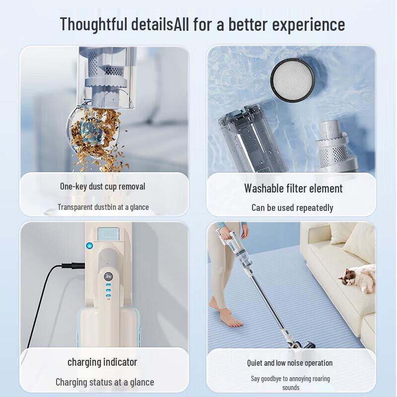 Midea Q2 Cordless Vacuum Cleaner CN plug (adapter included)