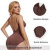 Women Low Back Shapewear Seamless Butt Lifter Briefs Shaper Backless Party Tummy Control Push Up Corset Underwear