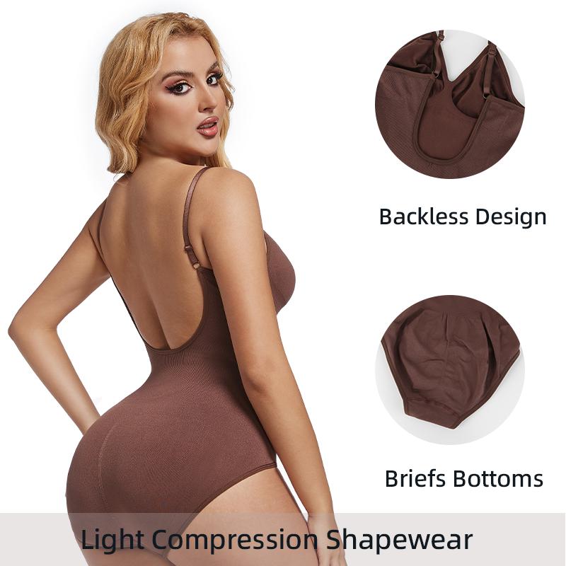 Women Low Back Shapewear Seamless Butt Lifter Briefs Shaper Backless Party Tummy Control Push Up Corset Underwear