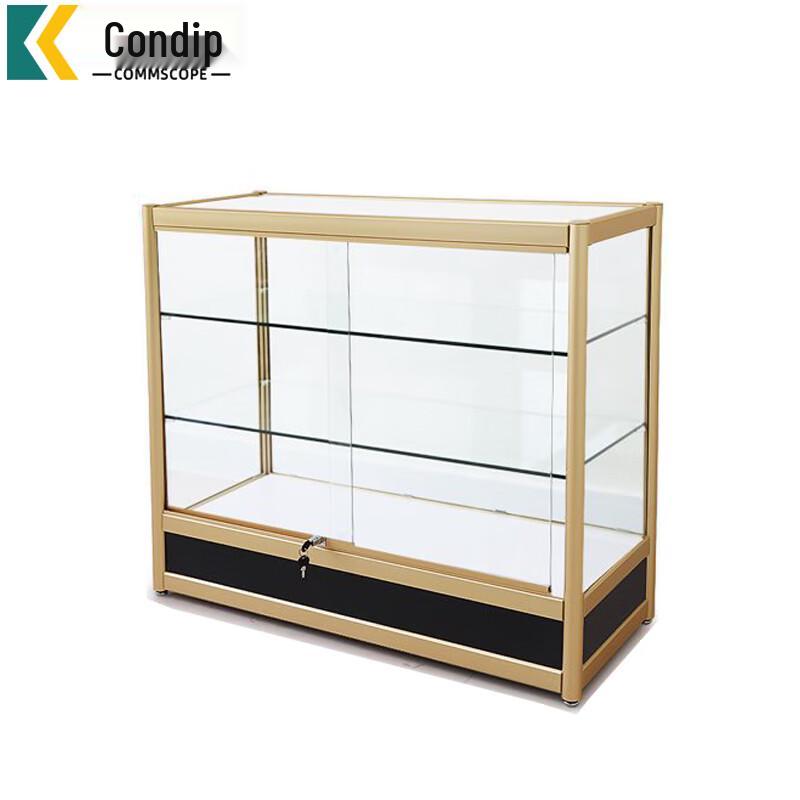 KDP Transparent Glass Display Cabinet