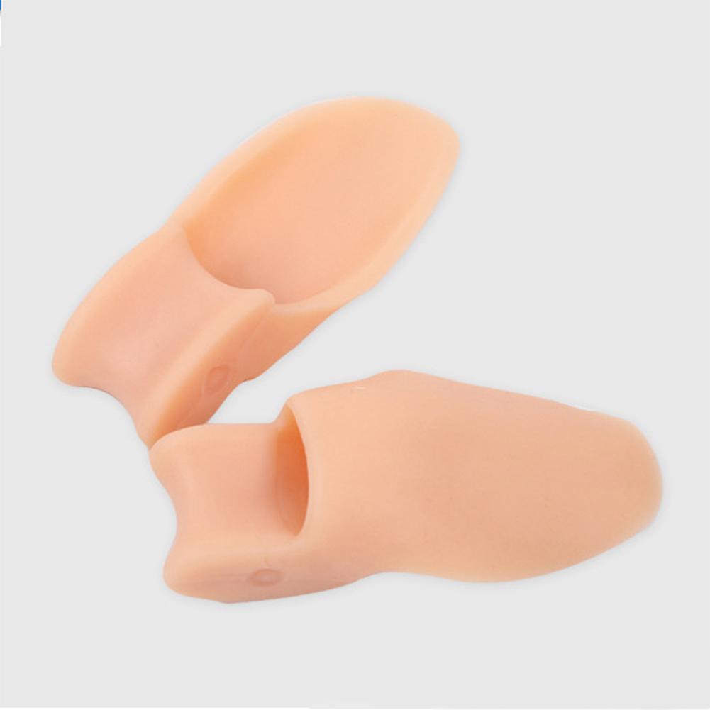 Hallux Valgus Guard Soft Silicone Corrector Separator Bunion Pain Protection Feet Straightener for Man Woman