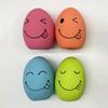 With Us Damda Smile Egg Bonbon Латексная игрушка 4P_ Скрипящая игрушка для собаки Скрипящая игрушка Игрушка для игр с водой Игрушка для домашних животных, Мелонг 4P