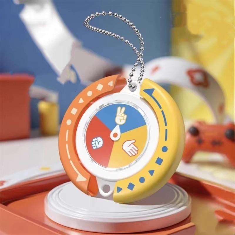 Веселая игрушка-антистресс Колесо Судьбы Брелок 1-4 шт. Вращающийся Компас Принятие Решений Модный Настольный Декор Снятие Стресса Подарок для Взрослых