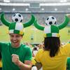 One Size Fits Most Soccer Fan Horn Hat Carnival Party Headwear  Theme Party Props