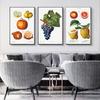 Nordic Kitchen Decor Canvas Painting Fruit Vegetables Pictures On The Wall Orange Art Posters for Home Design No Frame