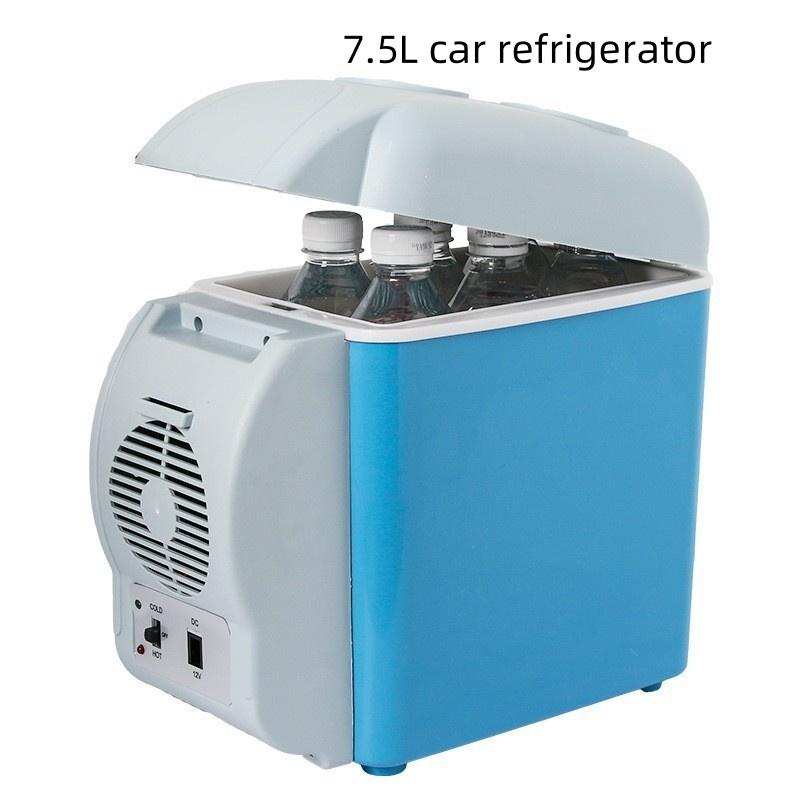 Маленький холодильник двойного назначения для автомобиля и дома 45 Вт-60 Вт, портативный холодильный бокс для путешествий на открытом воздухе, коробка для нагрева и охлаждения для студенческого общежития