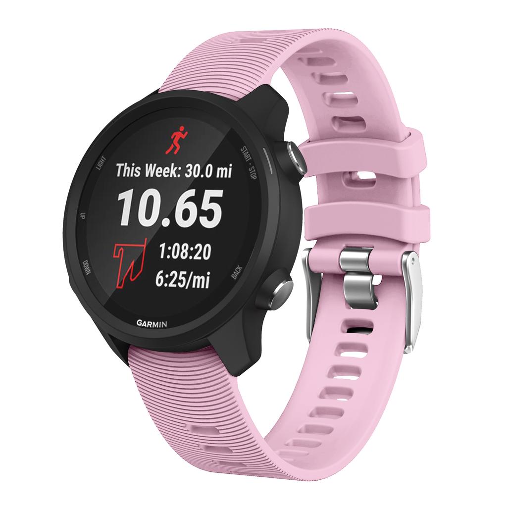 Ремешок для Garmin Forerunner 245 Оригинальный ремешок Универсальный силиконовый ремешок Аксессуары Браслет для часов Garmin Vivoactive 3 20 мм