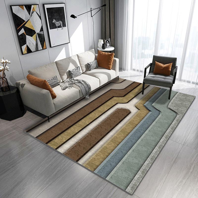 Ковер для гостиной, диван, журнальный столик, ковер для спальни, ковер для домашнего кабинета, мягкий, прочный ковер для комфортного проживания
