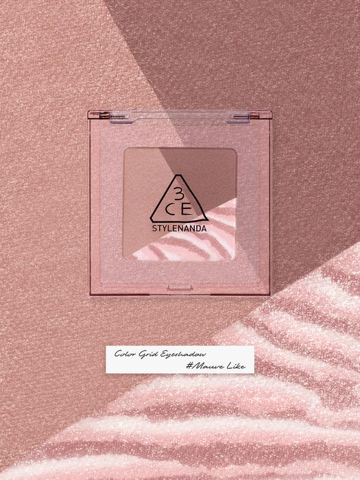 3CE Color Grid Eyeshadow (with 1 free dual eyebrush)