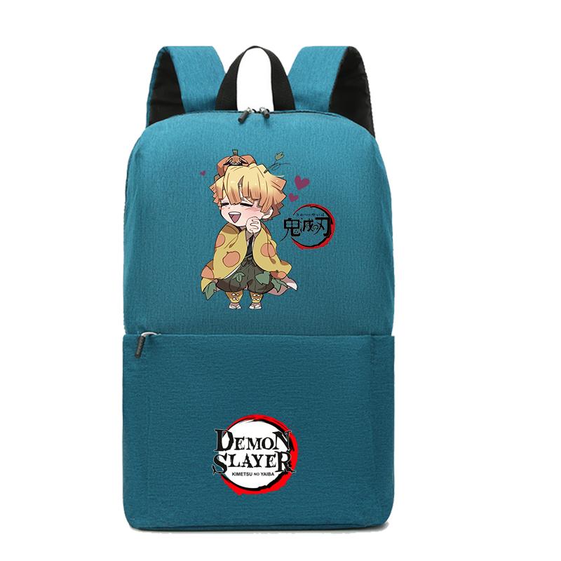 Рюкзак в стиле аниме «Убийца демонов» Nezuko Kawaii, школьная сумка с героями мультфильмов, большая вместимость, манга для путешествий, повседневная сумка для книг для девочек для взрослых