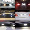 18LED лампа освещения номерного знака автомобиля без ошибок Canbus 12 В белый для W204 5D W207 W212 W216 W221