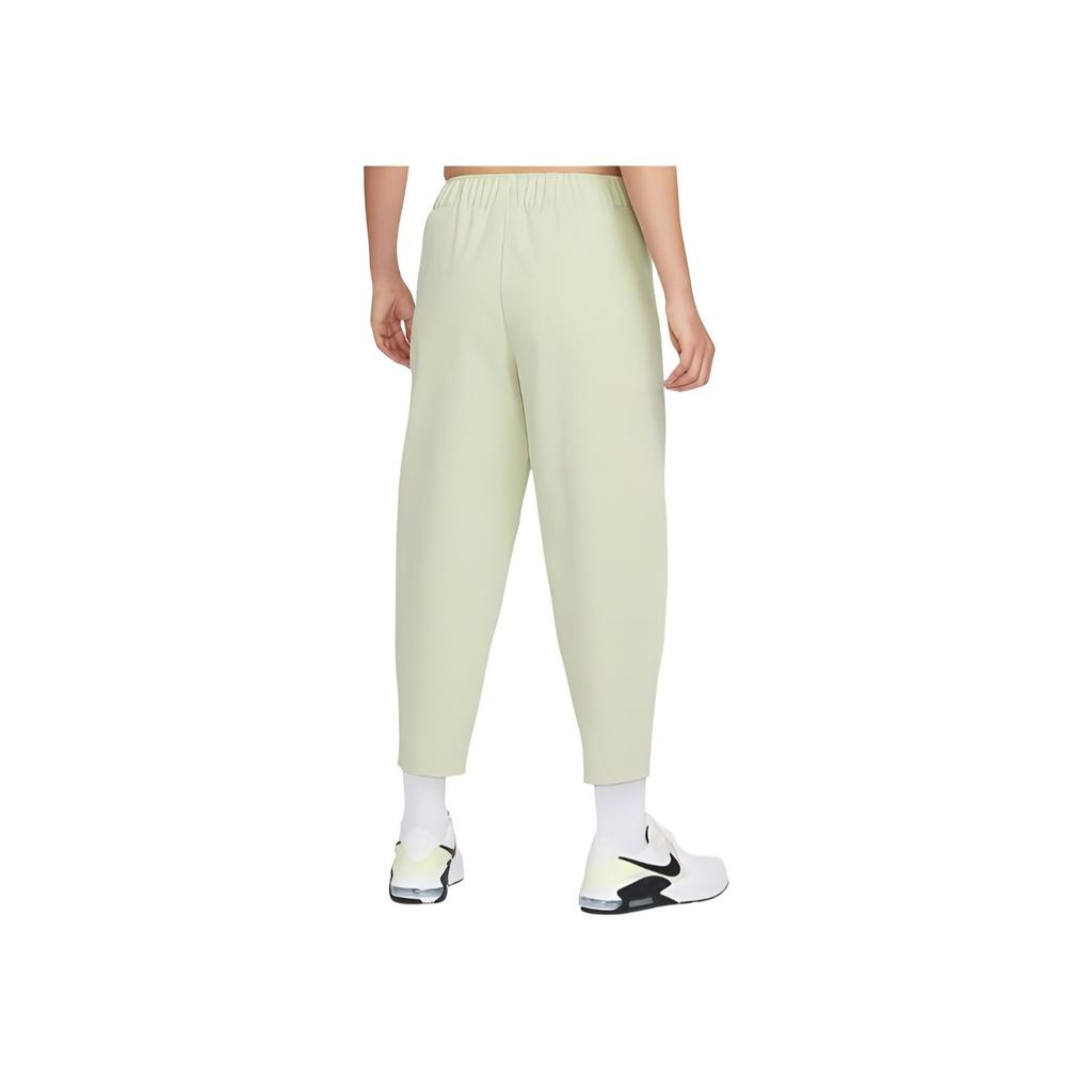 Nike Тканые спортивные штаны с сплошным логотипом, женские, зеленые, желтые, HF6174-371