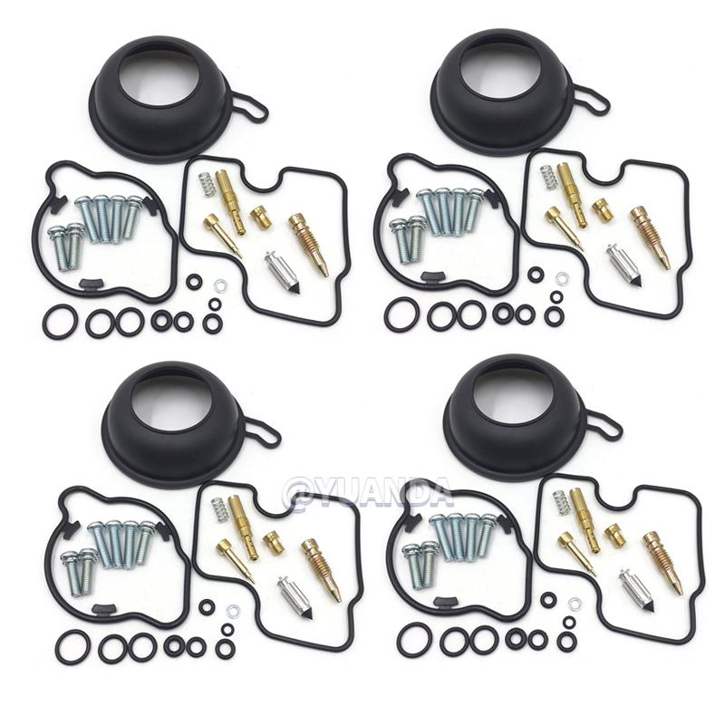 FOR Honda CB600F CB 600 F HORNET 1998-2006 Carburetor Carb repair kit Plunger diaphragm