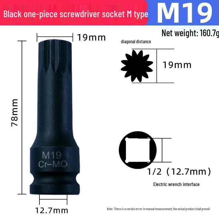 Набор 12-гранных Torx головок для пневматических и электрических гайковертов – Отверточные биты для авторемонта