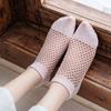 Милые индивидуальные носки с отверстиями, летние носки с большой сеткой, женские тонкие дышащие короткие носки, носки-лодочки с низким верхом