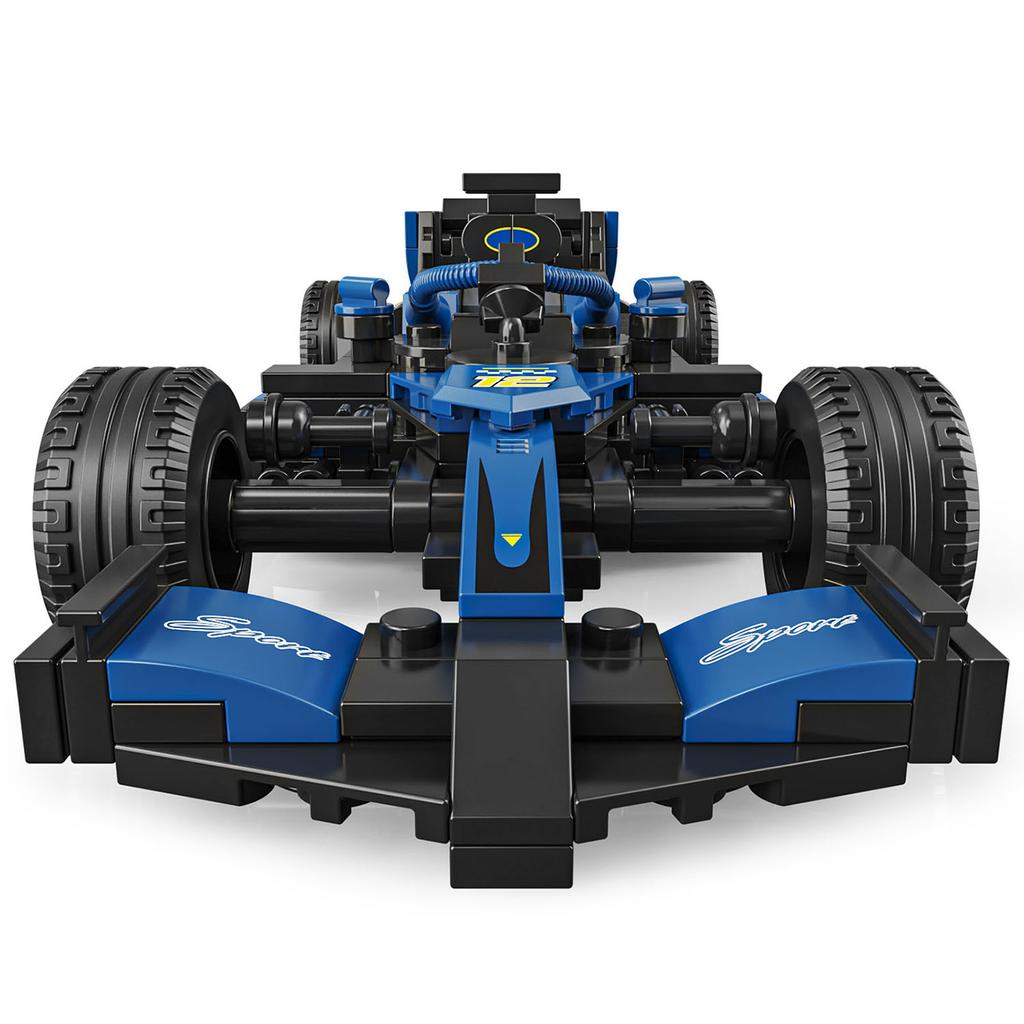 Ovly Supercar Building Block City Technique F1 Racing Car Model Speed Champions Sport Vehicles Car Toy Children's Birthday Gift No.T1104