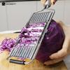 Многофункциональная терка для овощей Кухонные гаджеты Нержавеющая сталь Картофелерезка Измельчитель продуктов Резак Слайсер Кухонные аксессуары