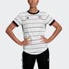 adidas Германия 2020/21 Домашняя футболка Женская с коротким рукавом Футбольная футболка Белая EH6102