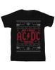 Футболка бойфренда из хлопка ACDC Womens/Ladies Have A Rockin Christmas