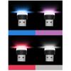 Mini USB LED Car Home Cinema Auto Interior Light Neon Atmosphere Ambient Lamp