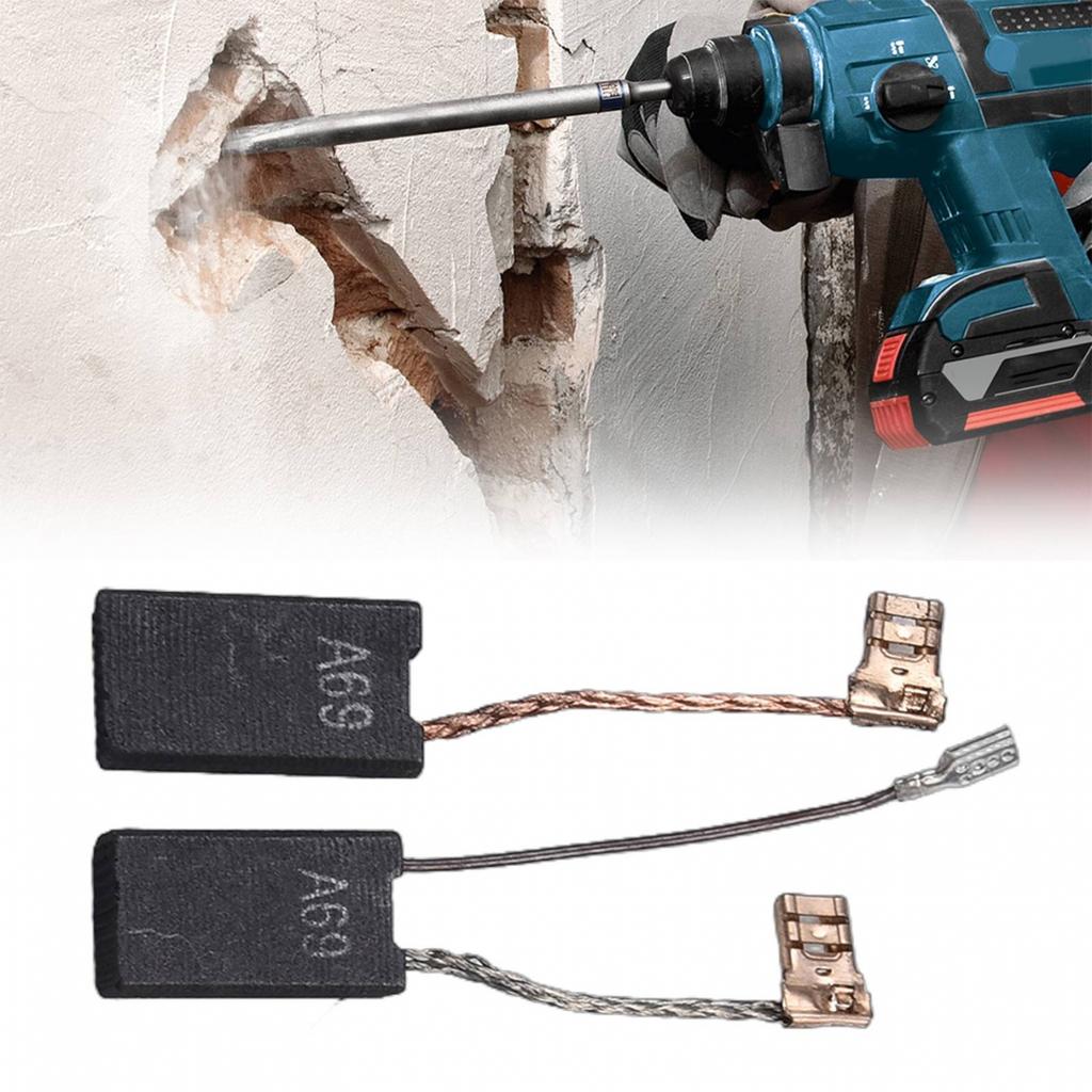 10 шт. Угольные щетки для перфоратора Bosch GBH 540 DCE Качественные запасные части