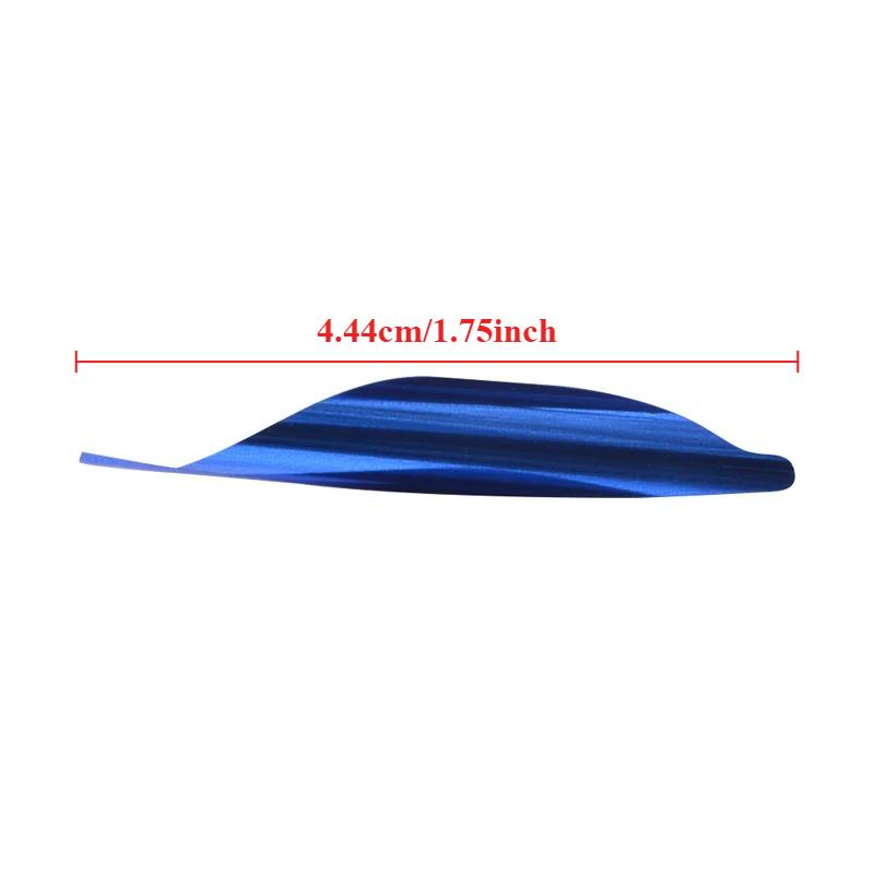 50 PCS/Box Archery Spin Vanes Rotary Fletches Archery Accessories DIY Arrow Spiral Feather Hunting Shooting Accessories
