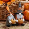 Safety Halloween Decor for Kids Gnome Figurine, Fabric Pumpkin Bat Ornament, Faceless Doll Colorful Party Ornament Shelf Table, Spooky Home