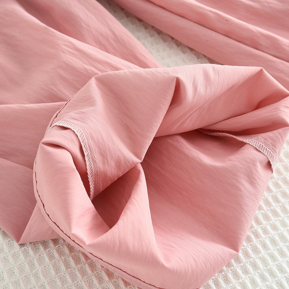 Костюм для девочки Bear Leader 3-7 лет, розовая клетчатая хлопковая футболка + штаны, комплект из двух предметов TZ223