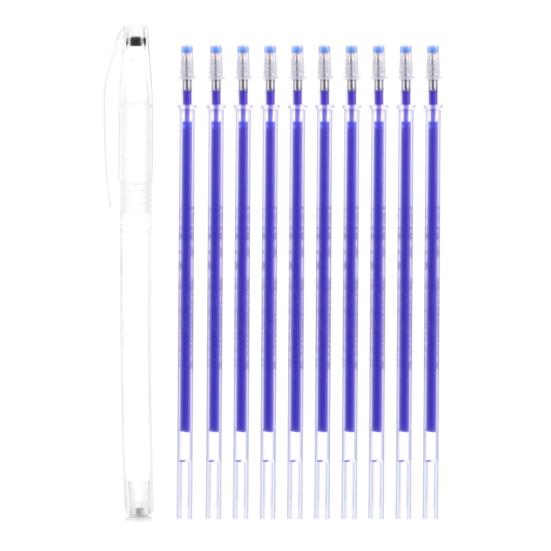 Convenient Special Ink Design Widely Used Easy To Refill Heat Erasable Fabric Marking Pen with Refills Sewing Accessories Marker Pen