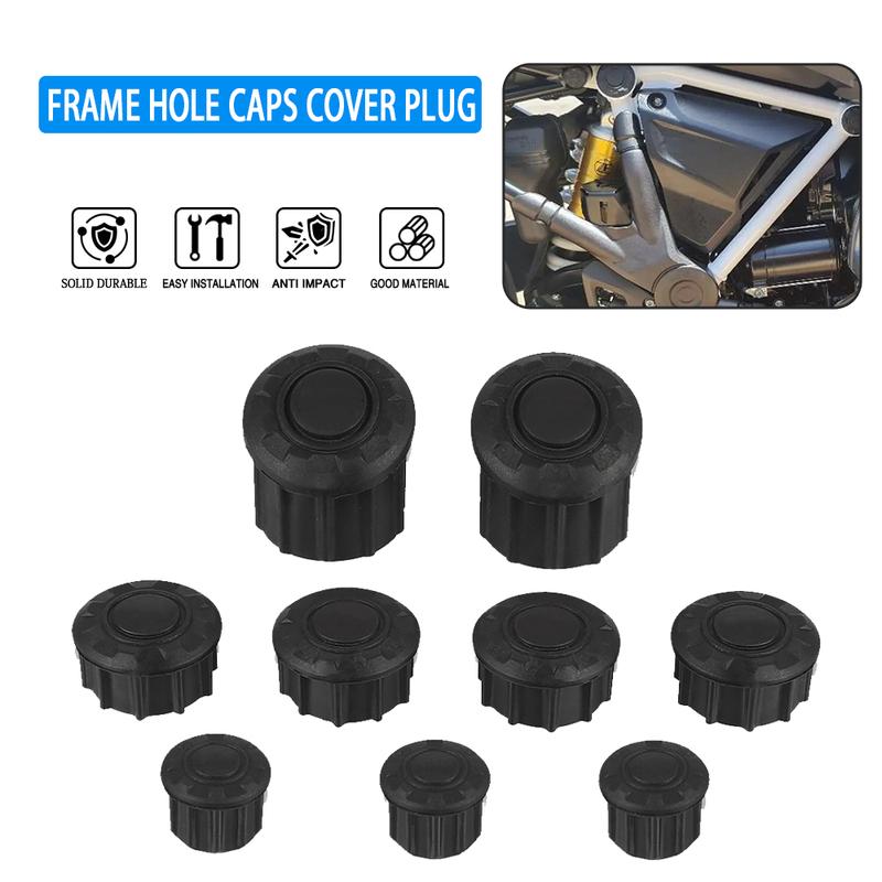 For BMW R1200GS LC 2013- R 1250GS R1250 GS Adventure R 1250 GS Adv Accessories Frame Hole Caps Cover Plug