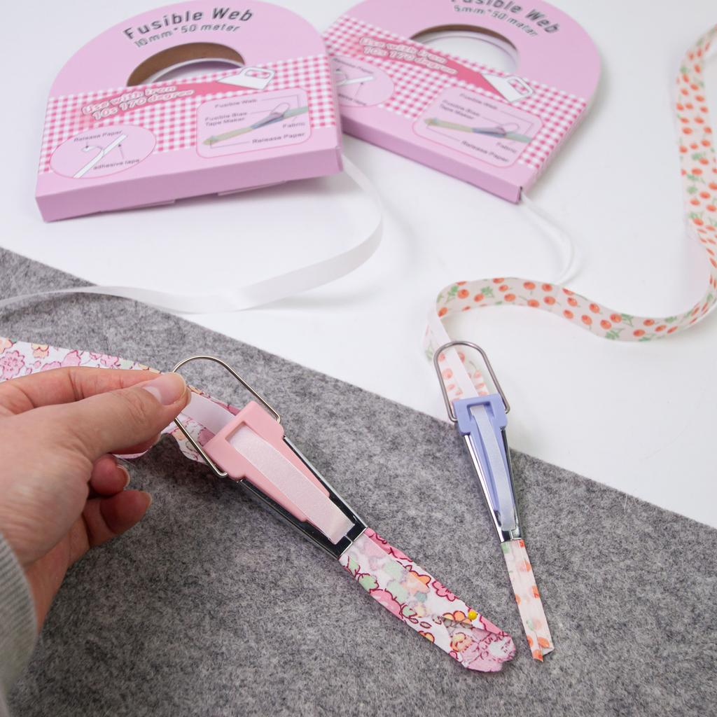 Инструмент для изготовления косой бейки, инструмент для изготовления тканевой ленты 6 мм 9 мм 12 мм 18 мм 25 мм 5 размеров, инструмент для квилтинга, шитье, квилтинг, изготовление косой бейки