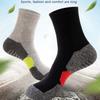 1 Pair Mens Socks Sweat Wicking Anti Smell Cushioned Cotton Hiking Casual Everyday Work Casual Athletic Crew Socks For Men