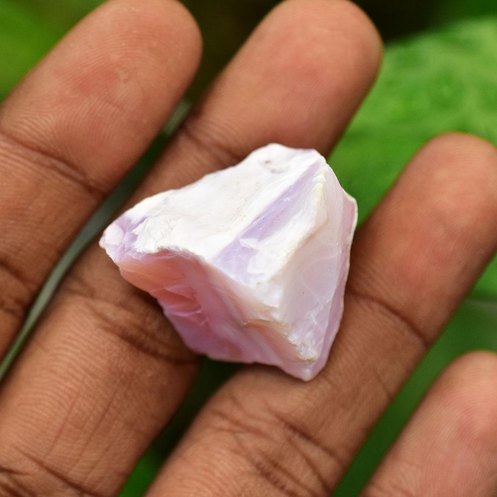 Natural Pink Opal Loose Gemstone 56 ct Uncut Rough for Collectors October Birthday Birthstone