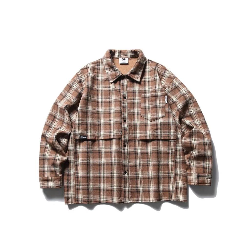 Рубашка с длинным рукавом с буквенным принтом 2024 года в японском стиле в стиле Гонконга, свободная рубашка для мальчиков, летнее модное универсальное повседневное пальто