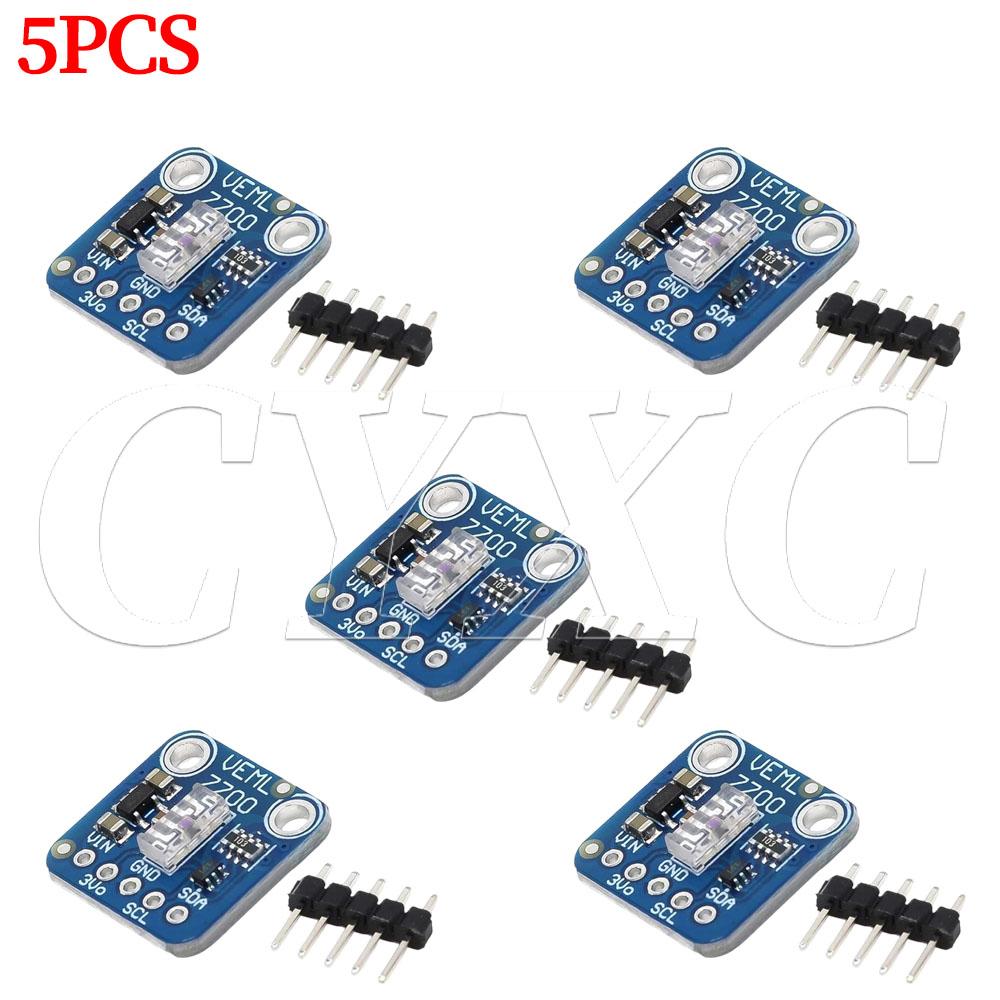 1-10PCS VEML7700 Ambient Light Sensor Module 120k Lux Light measuring Sensor Board 3.3V 5V I2C IIC Interface VEML7700Replacement Sensors2