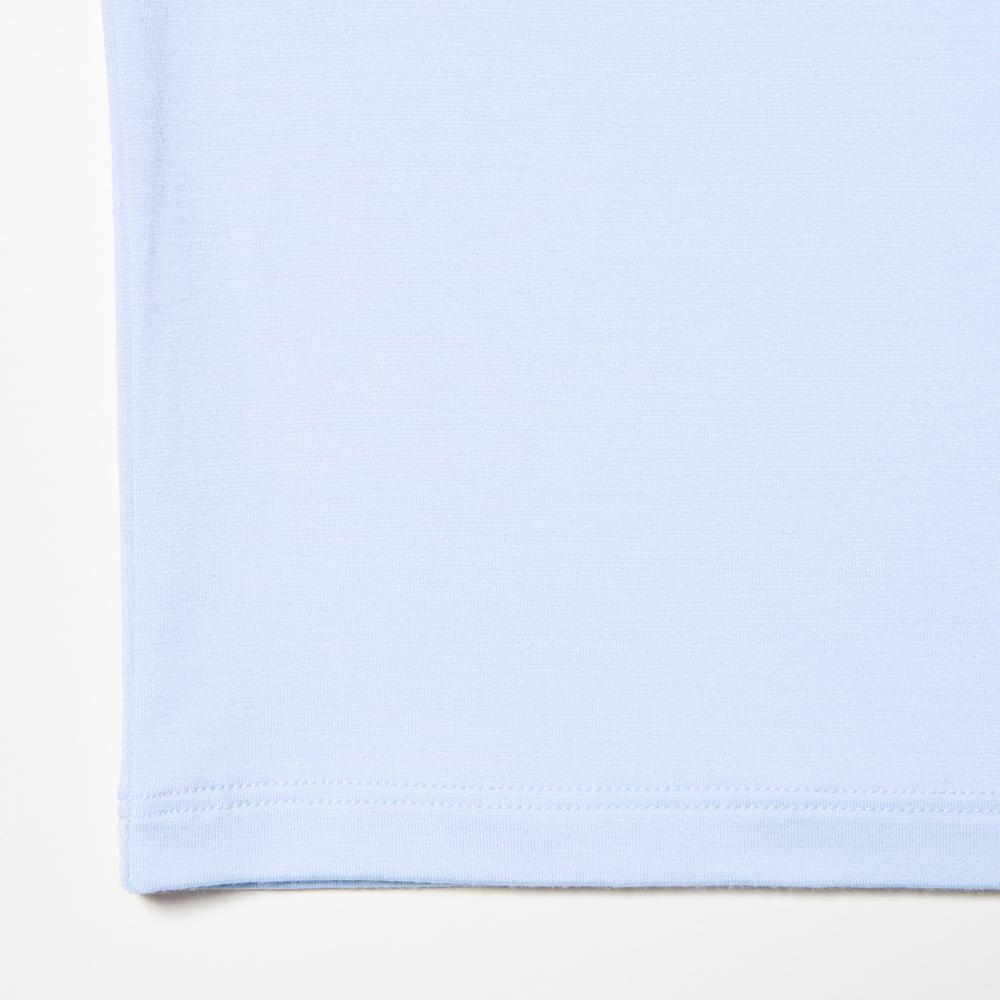 Uniqlo KIDS Heattech воротник с короткими рукавами