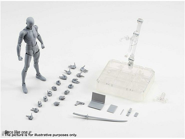 SHF Серые DX 2.0 Подвижные Фигурки: Основы мужского и женского от Такараи Рихито и Ябуки Кентаро