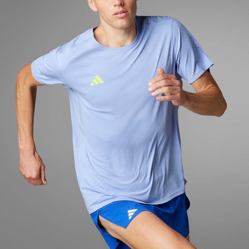 Adidas ESSENTIALS T Shirt Men's Light Blue IX2842