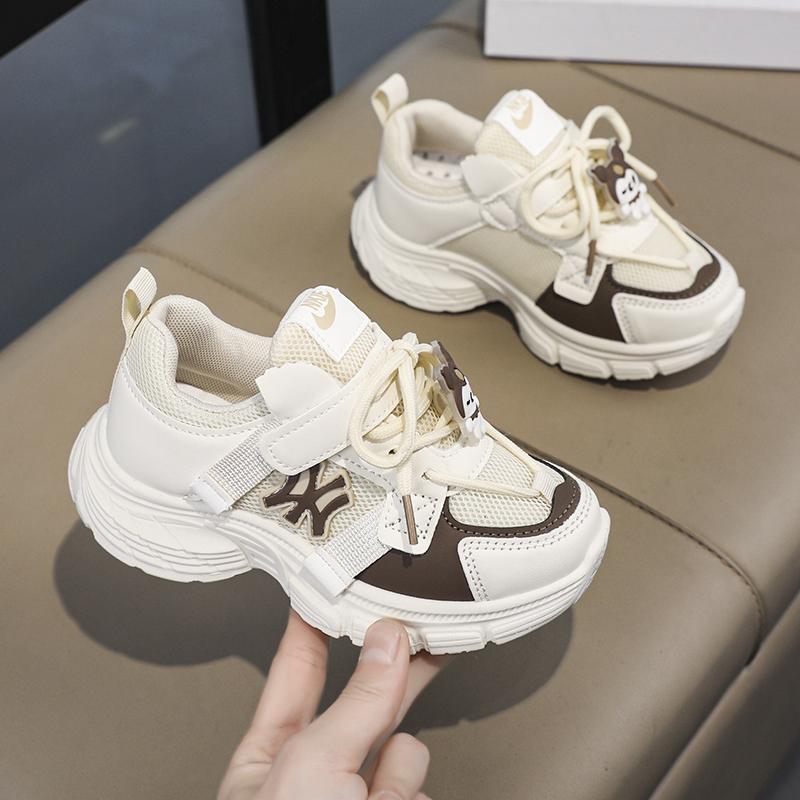 Детская мода Four Seasons Дышащая повседневная обувь для детей Бег Спорт Студенты Девочки Трендовые удобные кроссовки для спортзала