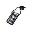 Vans Polyester Cell Phone Pouch Shoulder Bag Crossbody Bag Unisex Black White Checkerboard Vans VN0A4S71705